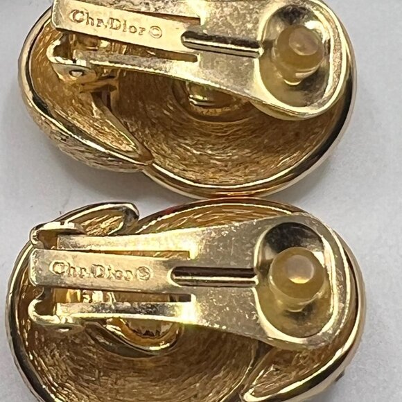 RARE 1980’s Vintage Christian Dior Love Knot Necklace & Earrings - Picture 8 of 10